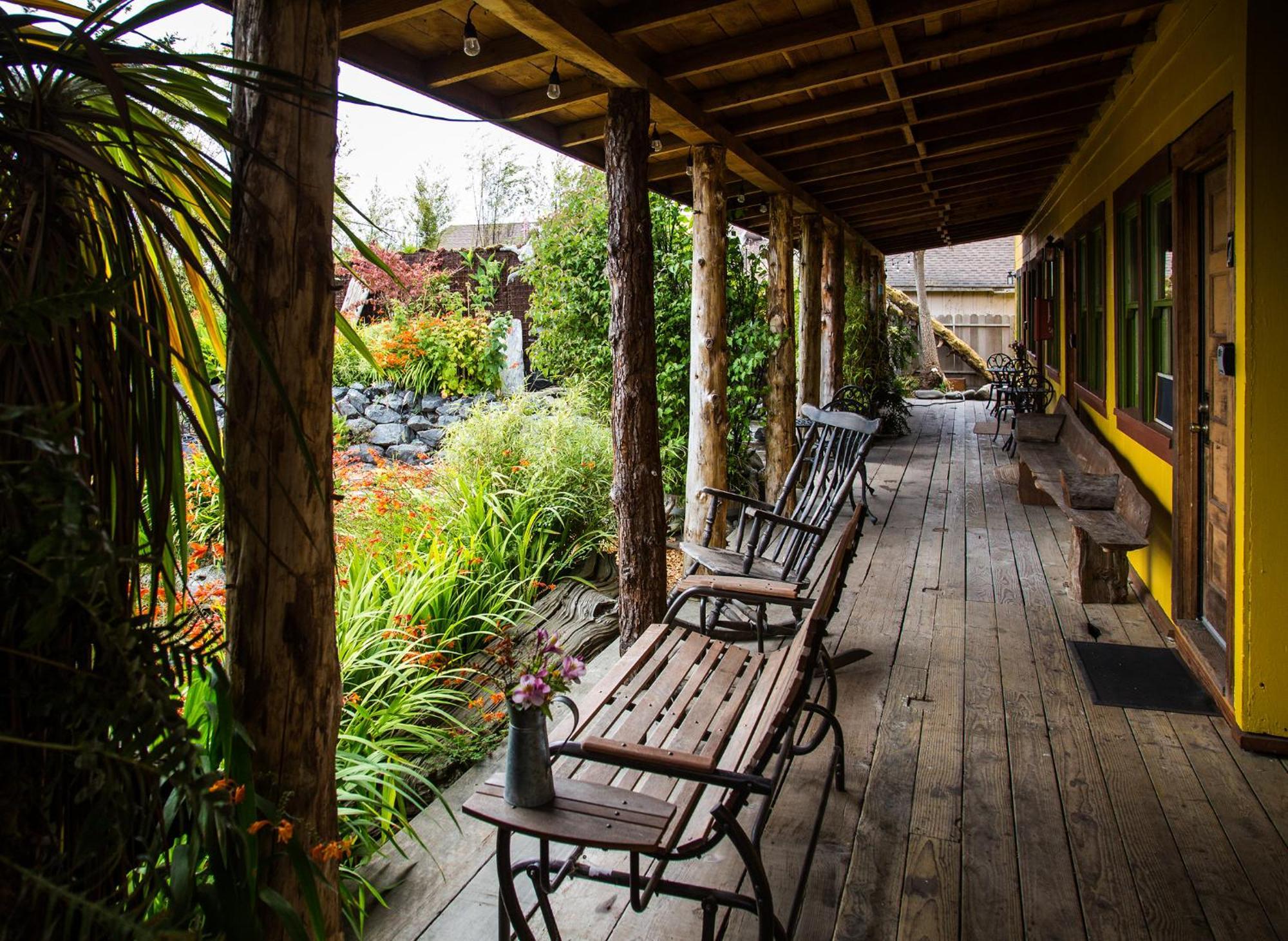 The Front Porch Hidden Oasis Inn Arcata